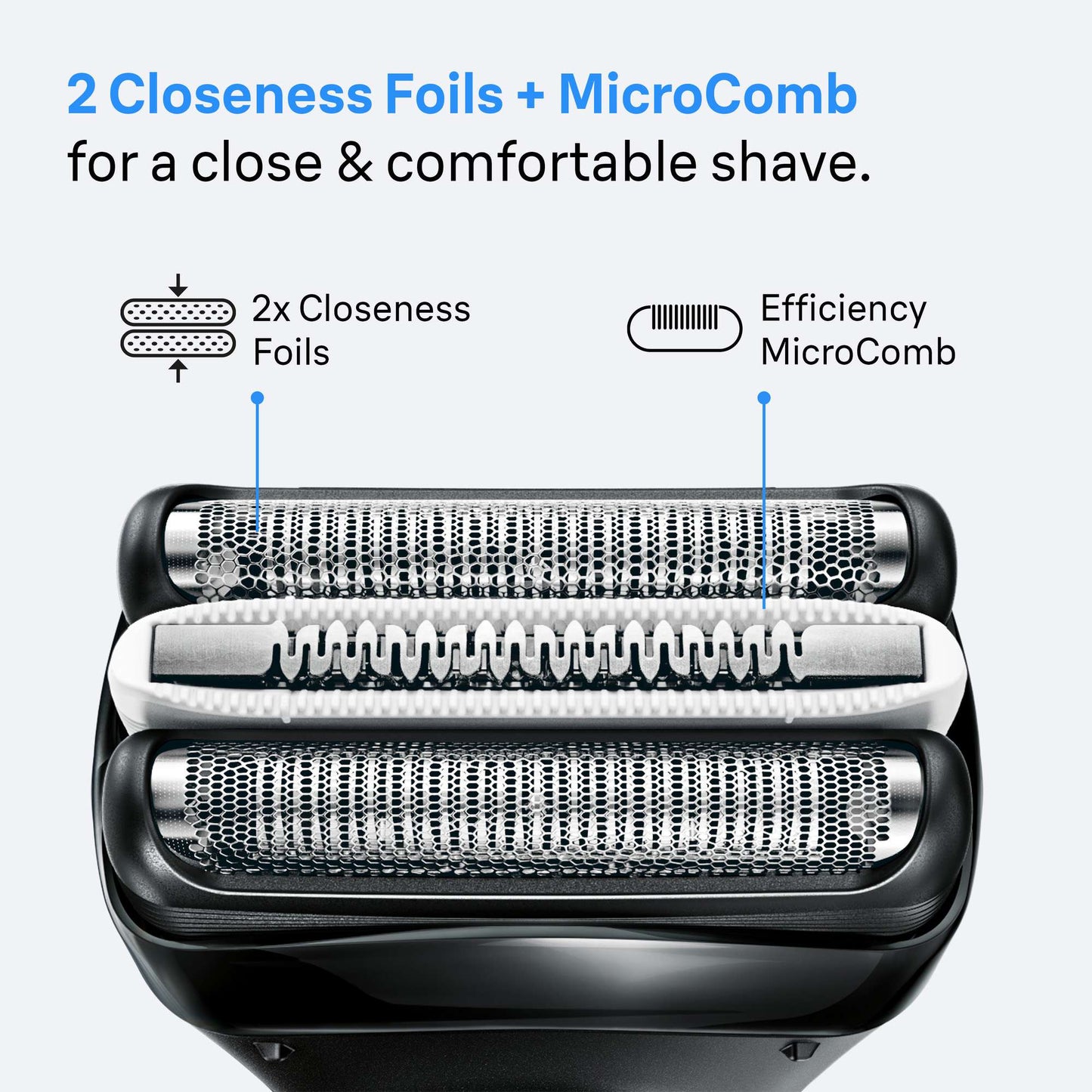 Braun Replacement Heads Series 3+ Shaver Head - Additional 2