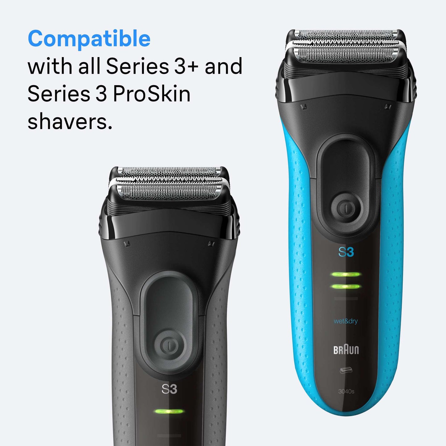 Braun Replacement Heads Series 3+ Shaver Head - Additional 4