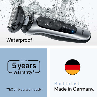Braun Series Shavers Series 6 62-S7650CC Silver Electric Shaver - Additional 5