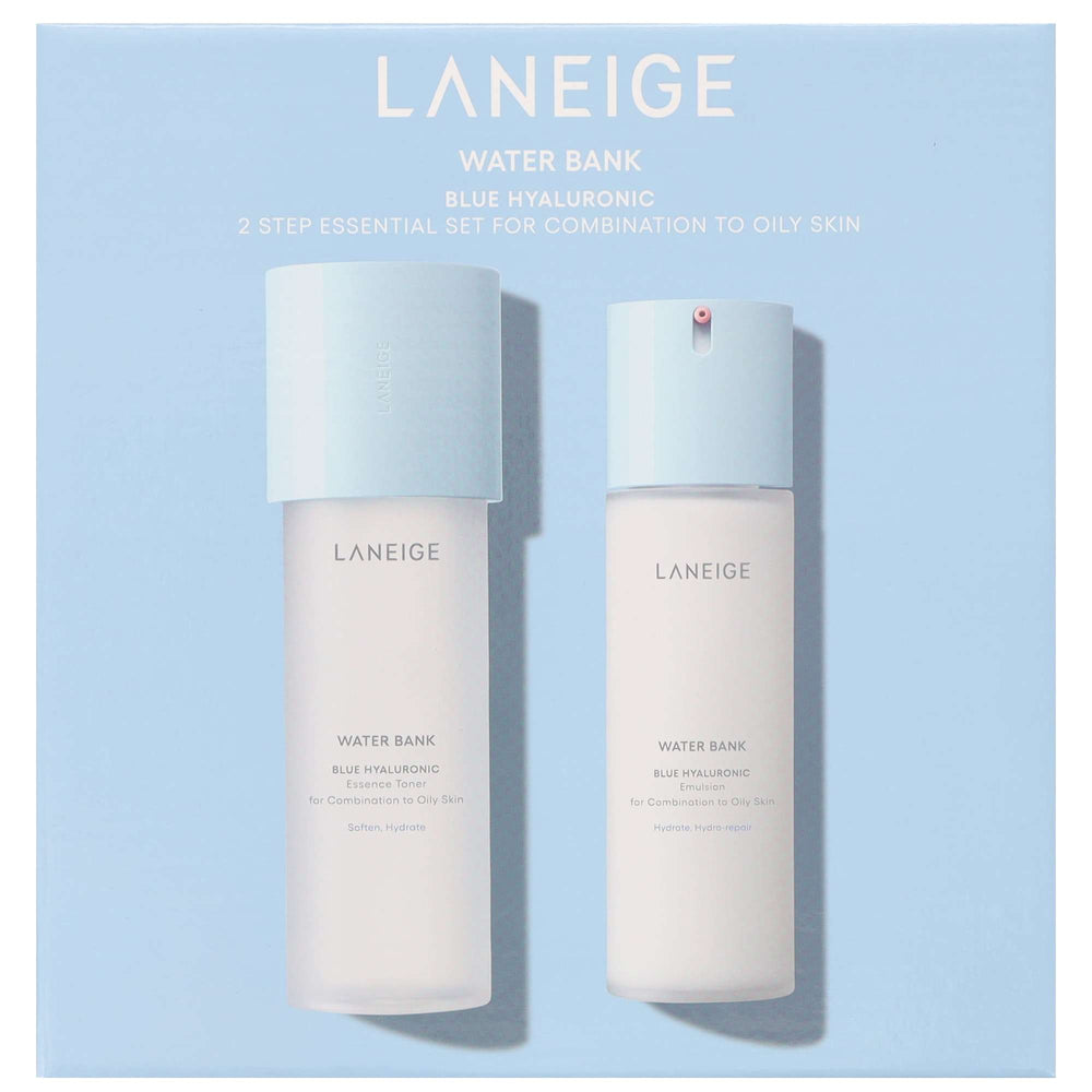 Laneige  Water Bank Blue Hyaluronic 2 Step Essential Set For Combination to Oily Skin - Additional 2
