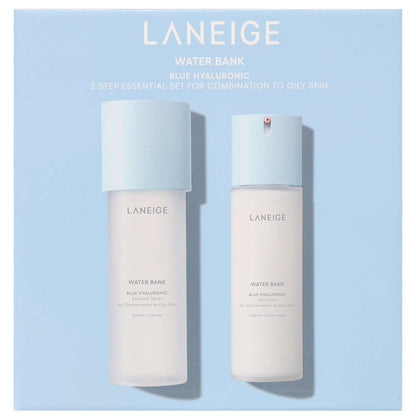 Laneige  Water Bank Blue Hyaluronic 2 Step Essential Set For Combination to Oily Skin - Additional 2