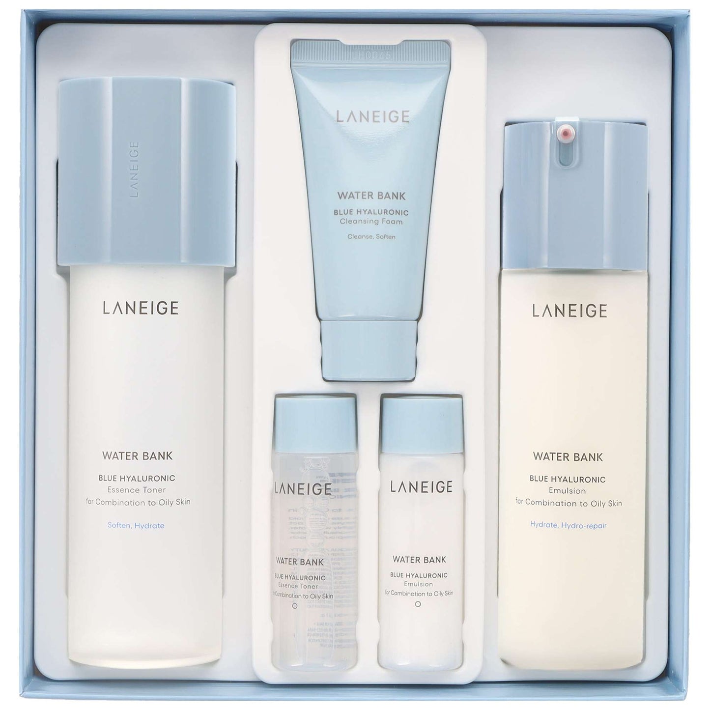 Laneige  Water Bank Blue Hyaluronic 2 Step Essential Set For Combination to Oily Skin - Additional 3
