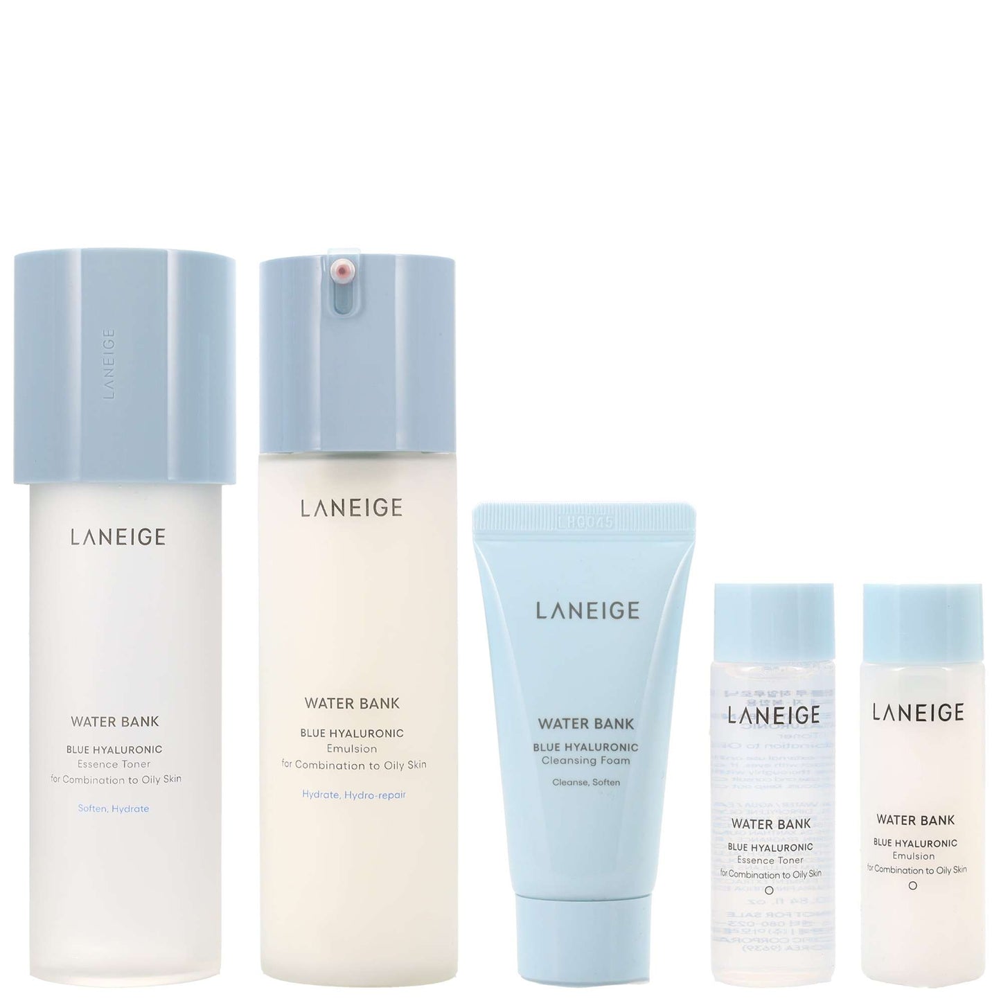 Laneige  Water Bank Blue Hyaluronic 2 Step Essential Set For Combination to Oily Skin - Additional 1
