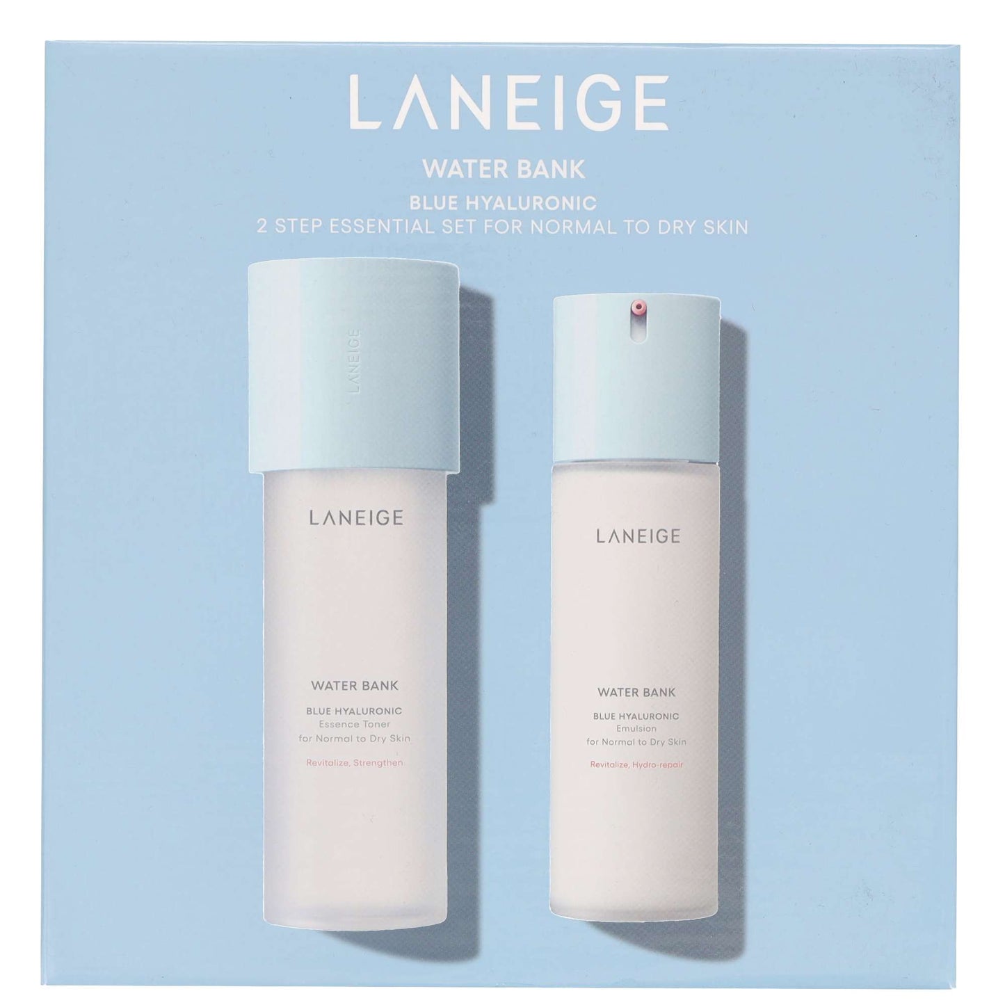 Laneige  Water Bank Blue Hyaluronic 2 Step Essential Set For Normal to Dry Skin - Additional 1