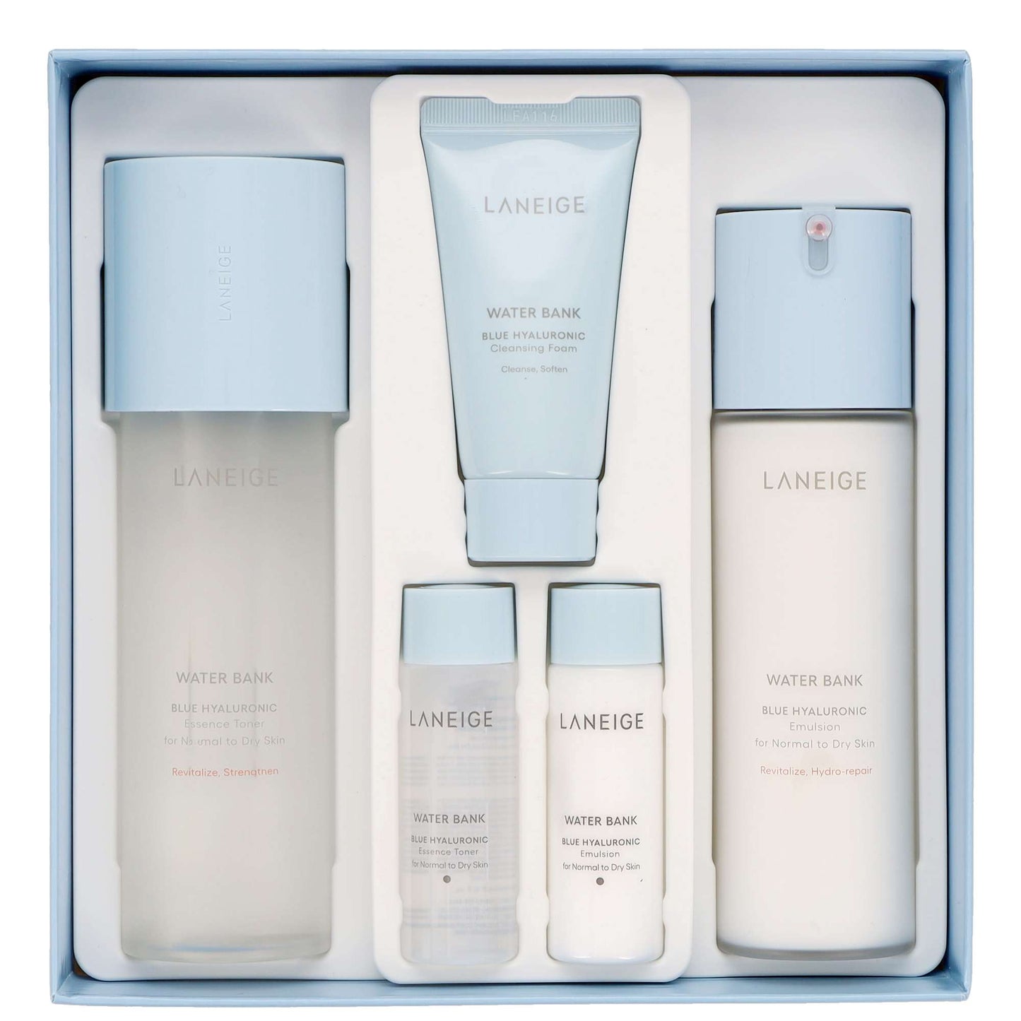 Laneige  Water Bank Blue Hyaluronic 2 Step Essential Set For Normal to Dry Skin - Additional 3