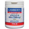 Lamberts Vitamins Natural Vitamin E 400iu x 60 Capsules