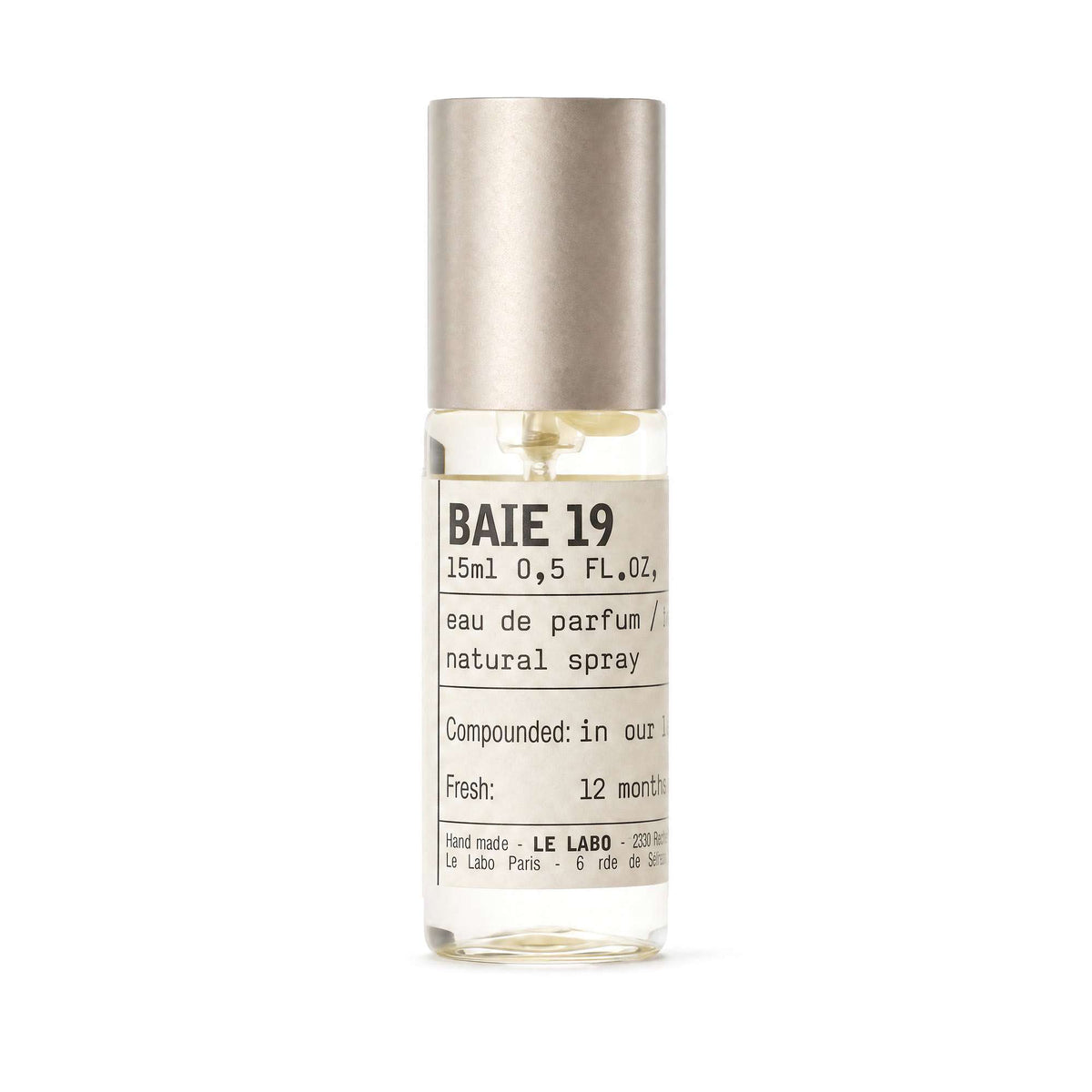 Le Labo Baie 19 Eau de Parfum Spray 15ml