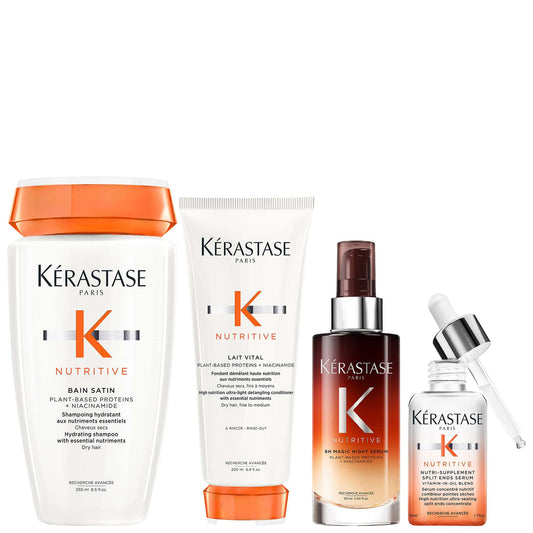 Kérastase  Set: Nutritive Daily Nourishing Regime for Fine-Medium Dry Hair