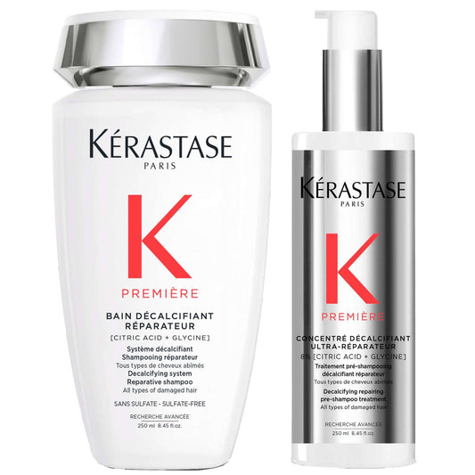 Kérastase  Duo: Première Decalcifying Repairing Pre-Shampoo and Shampoo 250ml for Damaged Hair