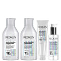 Redken  Acidic Bonding Concentrate Shampoo 300ml, Conditioner 300ml, Leave-in Treatment 150ml and 24/7 Night & Day Serum Bundle