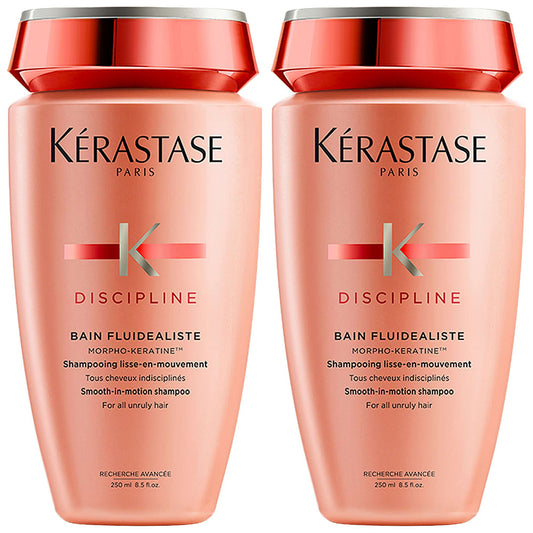 Kérastase  Duo: Bain Fluidealiste: Smooth-In-Motion Shampoo For All Unruly Hair x 2 250ml