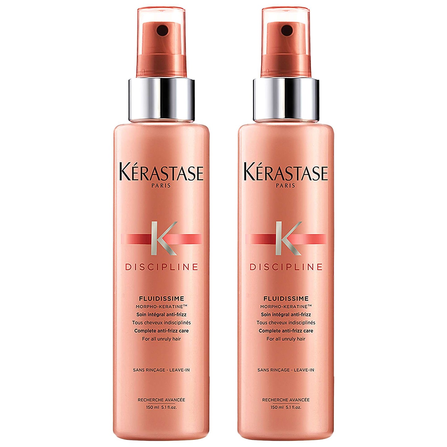 Kérastase  Duo: Discipline Fluidissime: Anti-Frizz Styling Spray x 2 150ml