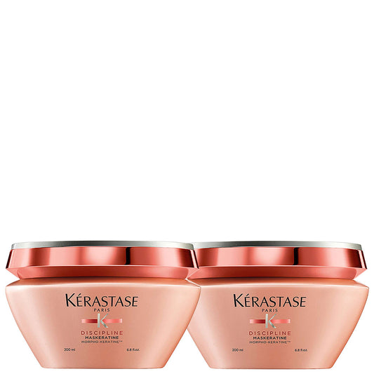 Kérastase  Duo: Discipline Maskeratine: Anti-Frizz Hair Masque x 2 200ml
