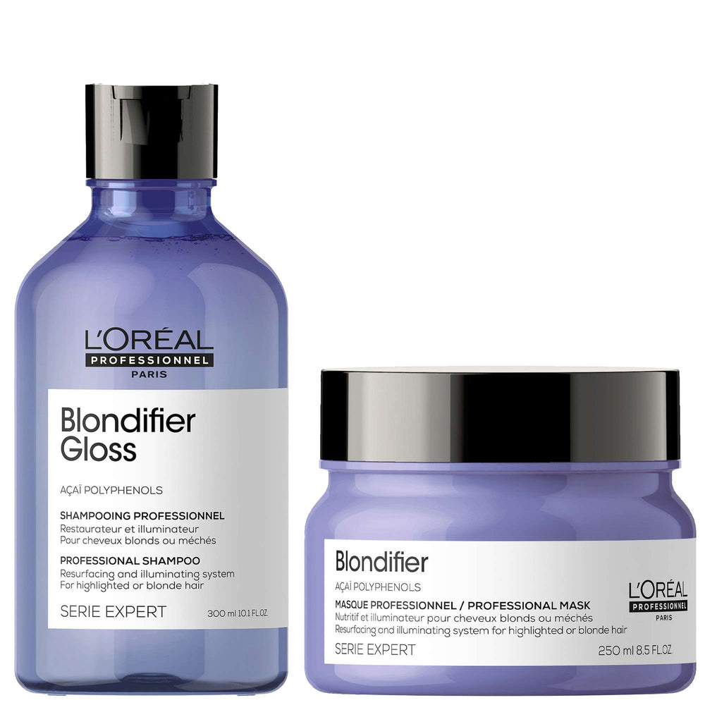 L'Oréal Professionnel  Duo: Serie Expert Blondifier Gloss Shampoo and Masque