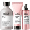 L'Oréal Professionnel  Trio: Silver and Vitamino at Home Experts for Natural White/Grey Hair