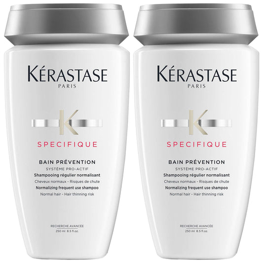 Kérastase  Duo: Specifique Bain Prévention: Normalizing Frequent Use Shampoo x 2 250ml