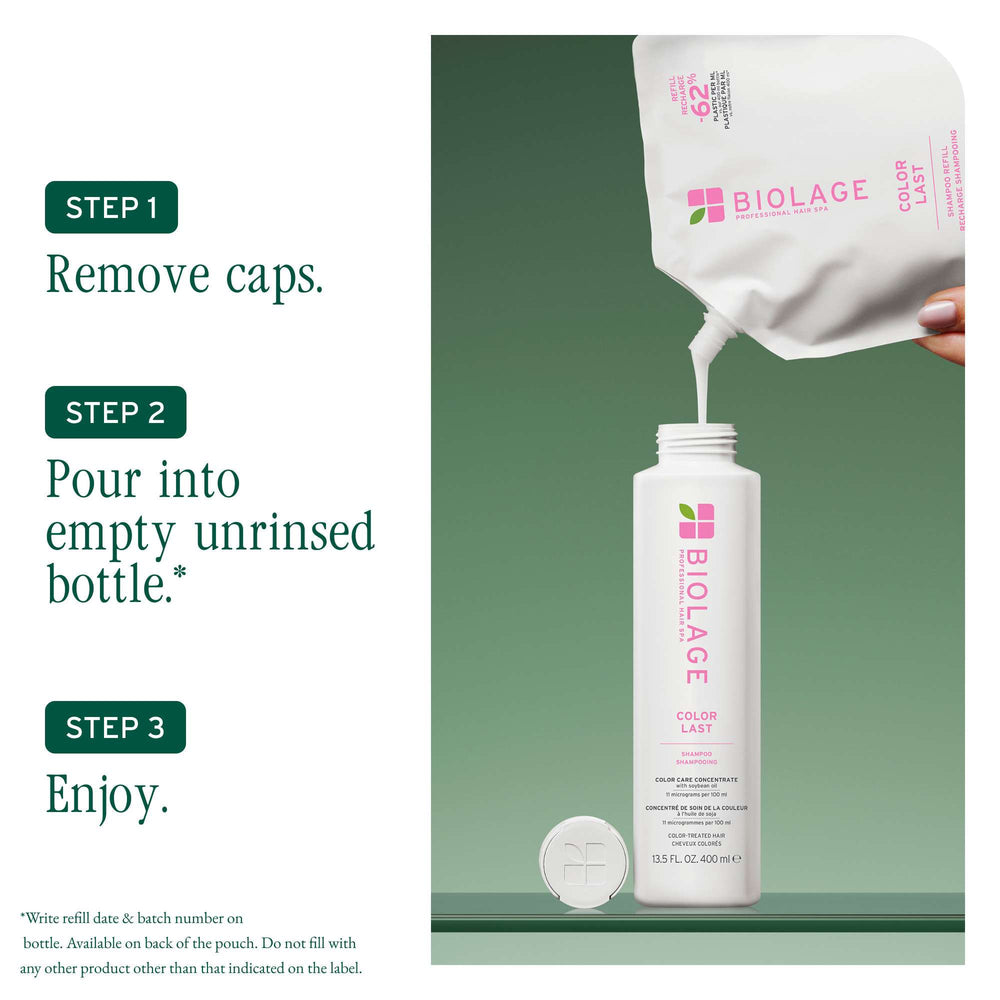 Biolage ColorLast Shampoo Refill for Coloured Hair 500ml - Additional 1