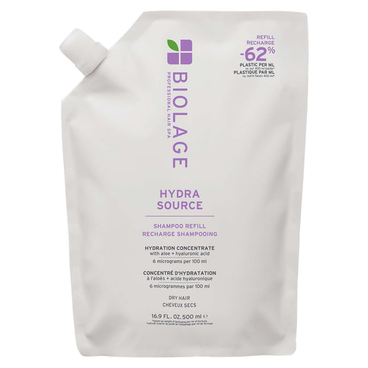 Biolage HydraSource Hydrating Shampoo Refill for Dry Hair 500ml