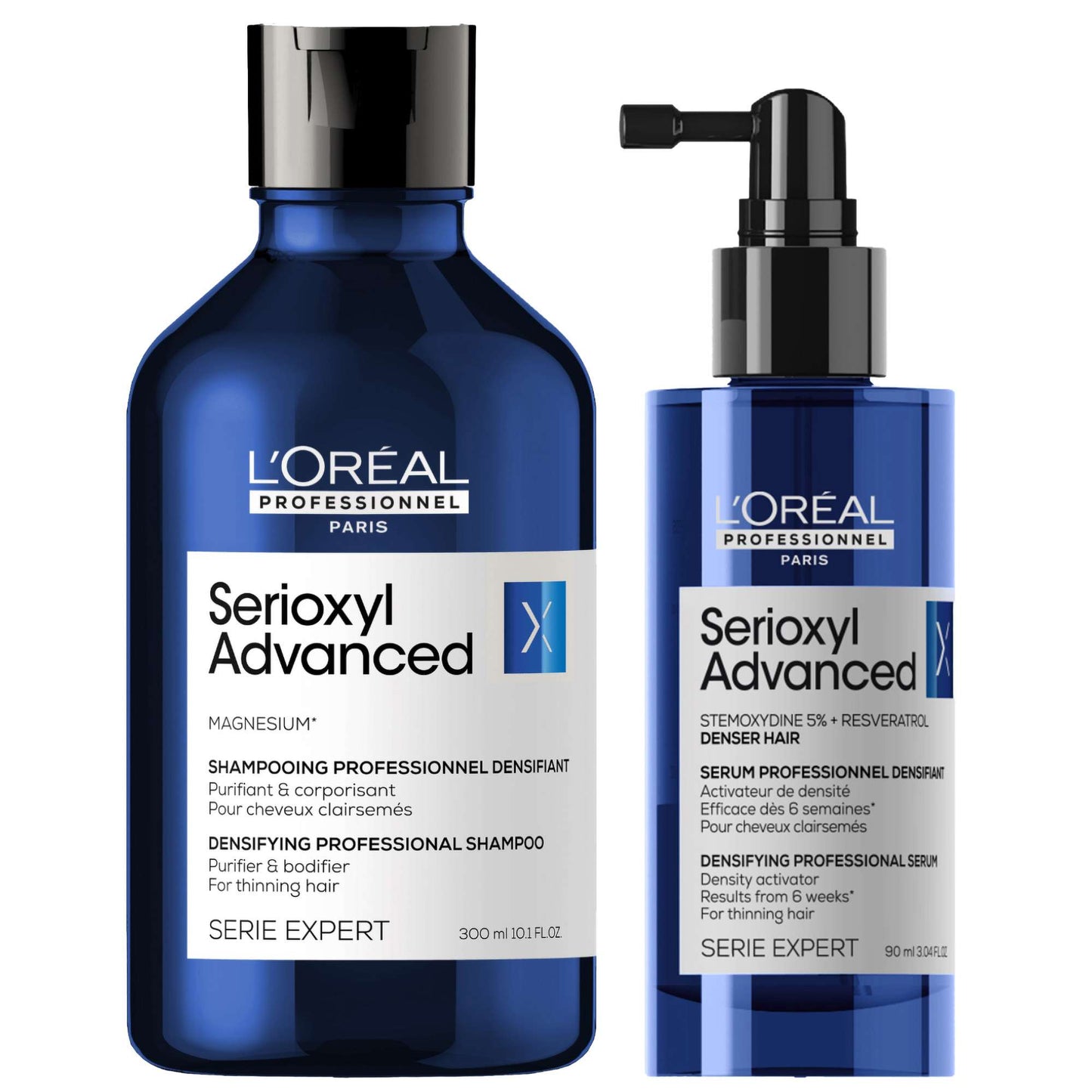 L'Oréal Professionnel  Duo: Serié Expert Scalp Advanced Shampoo and Hair Thinning Serum