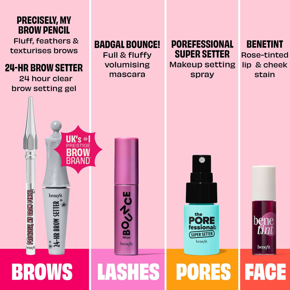Free Gifts Benefit 7-Piece Beauty and Skincare Gift (Worth Over £35.50) - Additional 2