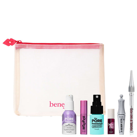 Free Gifts Benefit 7-Piece Beauty and Skincare Gift (Worth Over £35.50)