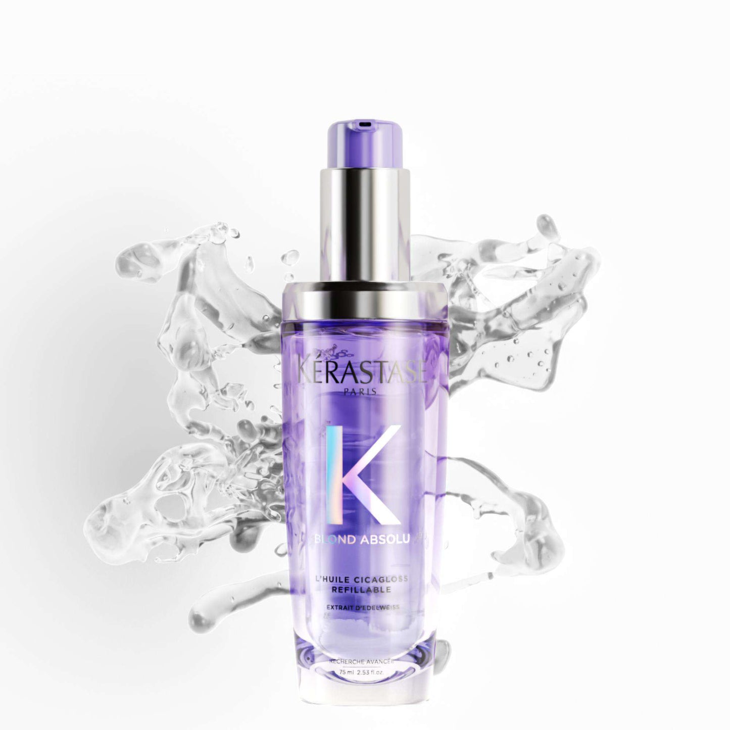 Kérastase Blond Absolu L'Huile Cicagloss Refillable Hair Oil 75ml - Additional 4