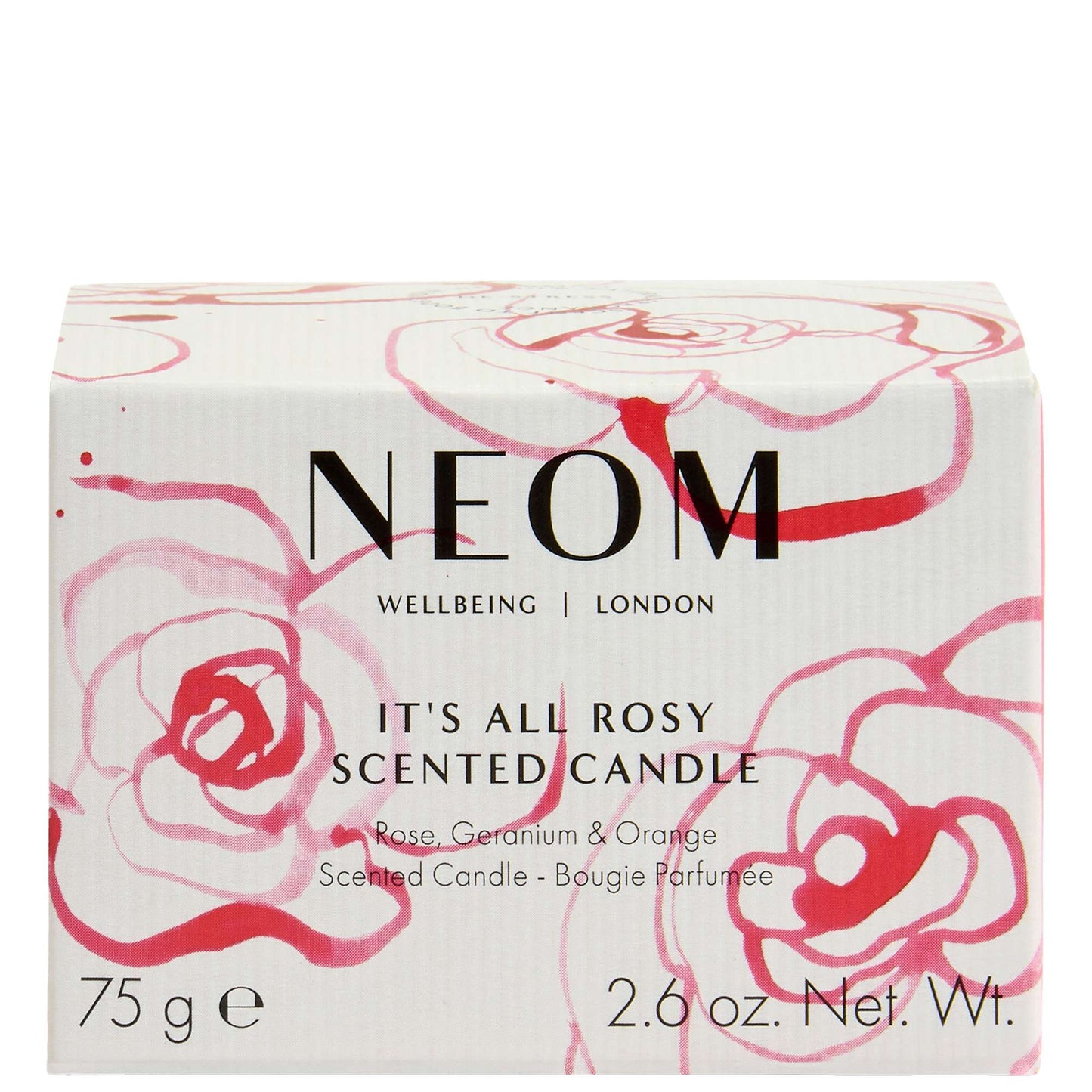 Neom Wellbeing London It's All Rosy  Travel Candle 75g (Launch 26.01.26) - Additional 1