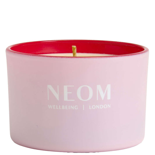 Neom Wellbeing London It's All Rosy  Travel Candle 75g (Launch 26.01.26)
