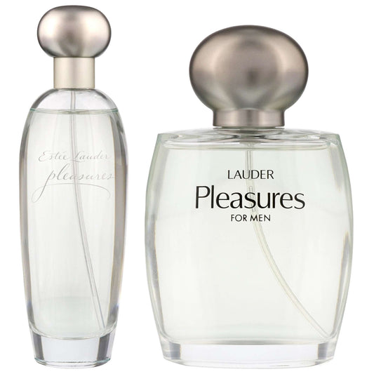 Estée Lauder  Duo: Pleasures Eau de Parfum Spray 100ml & Eau de Cologne Spray 100ml