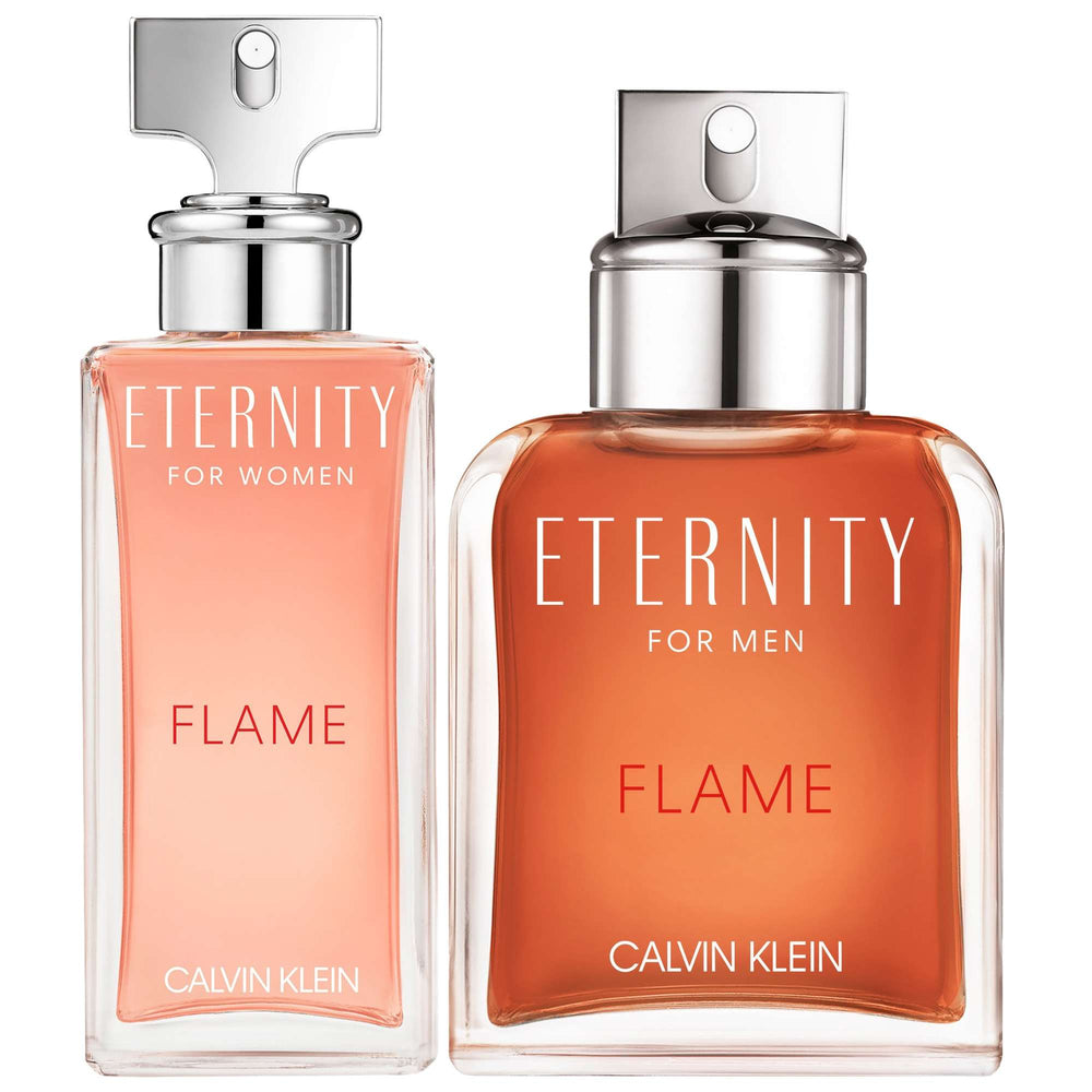 Calvin Klein  Duo: Eternity Flame Eau de Parfum 100ml & Eternity Flame Eau de Toilette 100ml