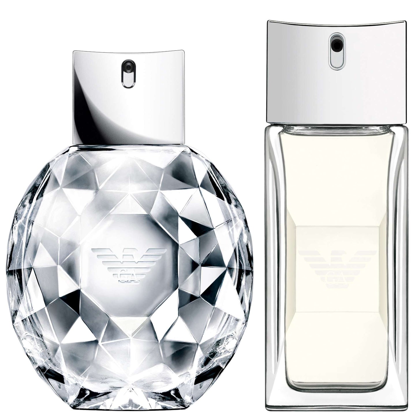 Armani  Duo: Diamonds Eau de Parfum Spray 50ml & Eau de Toilette Spray 50ml