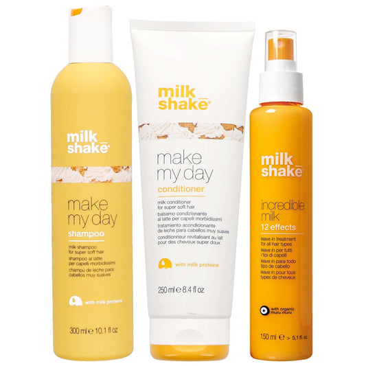 milk_shake  Trio: Make My Day Shampoo 300ml, Conditioner 250ml & Incredible Milk Leave-In Conditioner 150ml