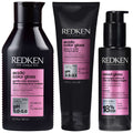 Redken  Trio: Acidic Color Gloss Shampoo 300ml, 1 Min Gloss-in-Mask 250ml & Naked Gloss 100ml