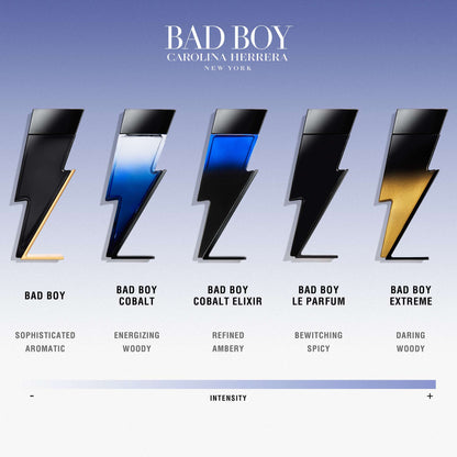 Carolina Herrera Bad Boy Cobalt Elixir  Eau de Parfum 100ml (Launch 21/11/2025) - Additional 3