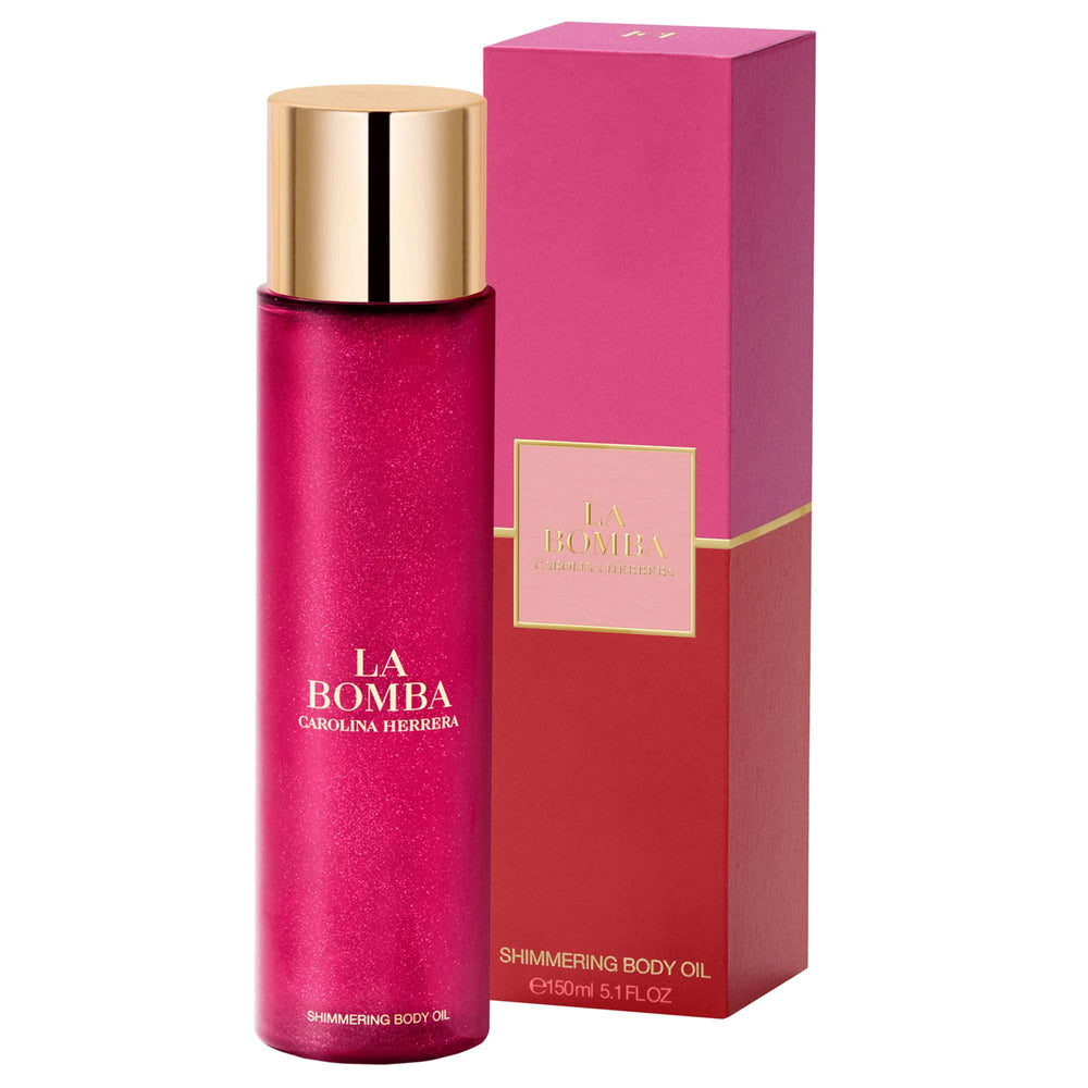 Carolina Herrera La Bomba Shimmering Body Oil 150ml (Launch 21/11/2025) - Additional 1