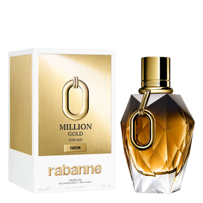 Rabanne Million Gold For Her Parfum Refill 90ml (Launch 21/11/2025) - Additional 1