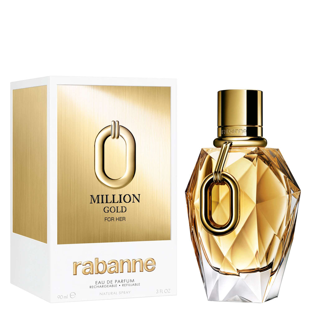 Rabanne Million Gold For Her Eau de Parfum Refillable 90ml (Launch 21/11/2025) - Additional 1