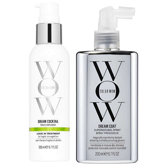 Color Wow  Duo: Dream Coat  200ml & Dream Cocktail Kale-Infused Leave-in Treatment 200ml