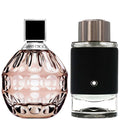 Jimmy Choo  Duo: Jimmy Choo Eau de Parfum Spray 100ml & Montblanc Explorer Eau de Parfum Spray 100ml