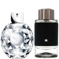 Armani  Duo: Diamonds Eau de Parfum Spray 100ml & Montblanc Explorer Eau de Parfum Spray 100ml