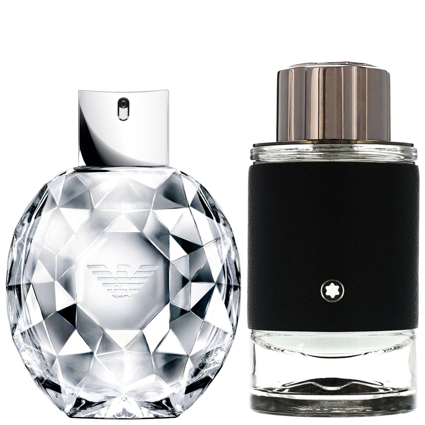 Armani  Duo: Diamonds Eau de Parfum Spray 100ml & Montblanc Explorer Eau de Parfum Spray 100ml
