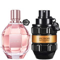 Viktor&Rolf  Duo: Flowerbomb Eau de Parfum Spray 100ml & SpiceBomb Extreme Eau de Parfum Spray 90ml