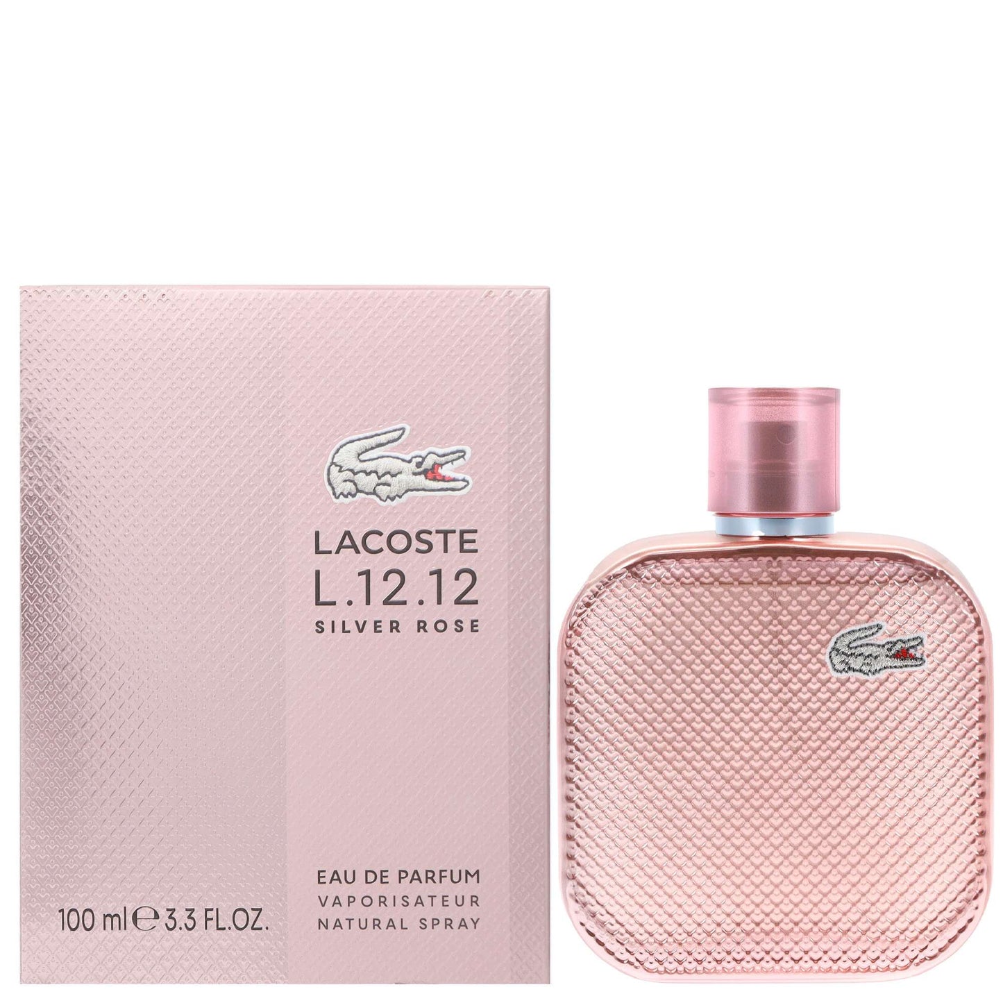 Lacoste L.12.12 Silver Rose Eau de Parfum Spray 100ml - Additional 1