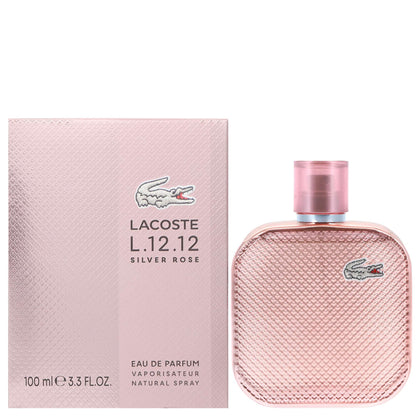 Lacoste L.12.12 Silver Rose Eau de Parfum Spray 100ml - Additional 1