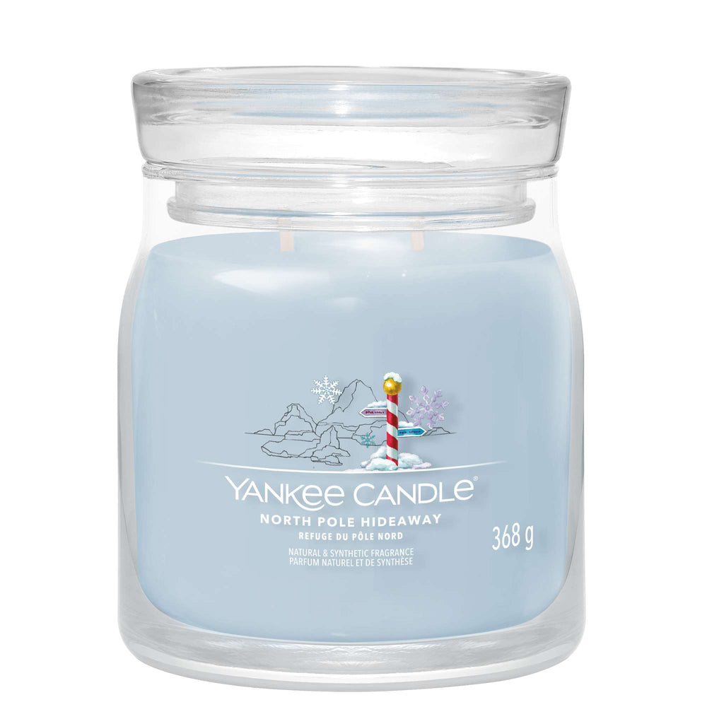 Yankee Candle Signature Jar Candle Medium North Pole Hideaway 368g
