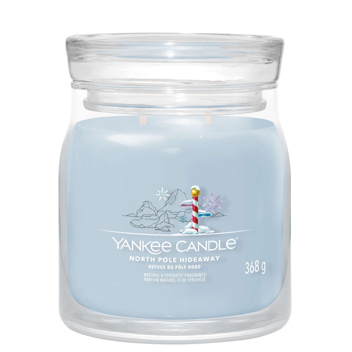 Yankee Candle Signature Jar Candle Medium North Pole Hideaway 368g