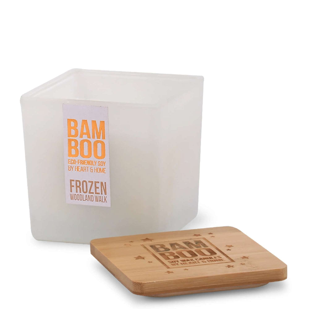 BAMBOO Large Jar Candle Frozen Woodland Walk 210g - Additional 1