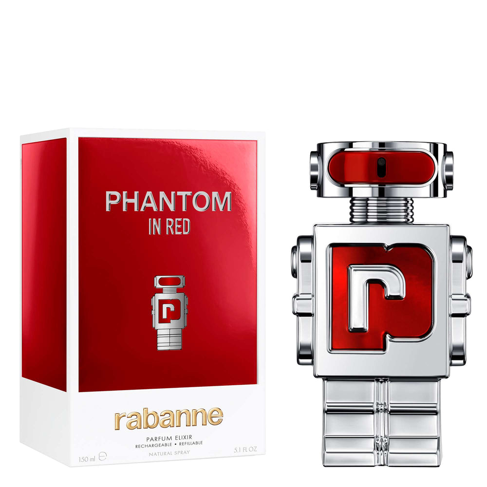 Rabanne Phantom In Red Parfum Elixer Refillable 150ml (Launch 19.01.2026) - Additional 1