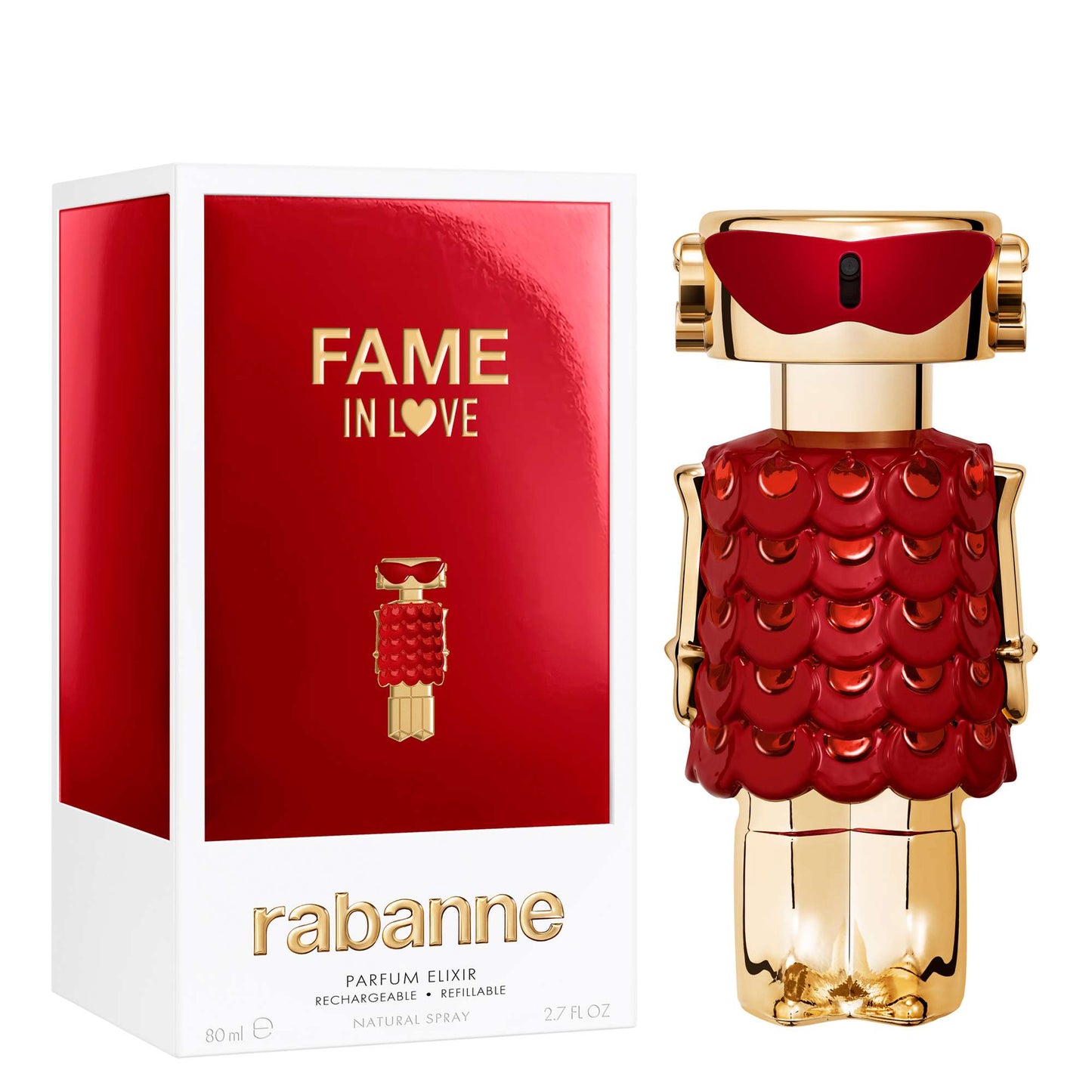 Rabanne Fame In Love Parfum Elixer Refillable 80ml (Launch 19.01.2026) - Additional 1