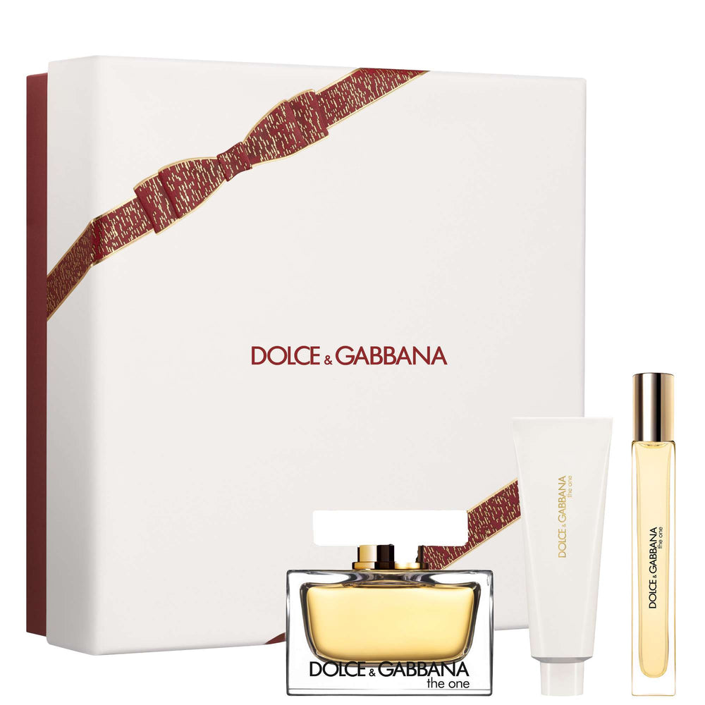 Dolce&Gabbana The One Eau de Parfum Spray 75ml Trio Gift Set